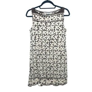 Diane Von Furstenburg Dress Womens 100% Silk Floral Mini Sheath Dress Sz 8